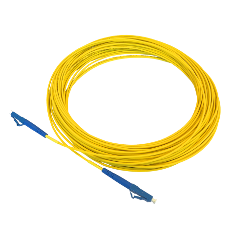 Patch Cord Fibra Optica Datamaxx Simplex Single Mode Manta LSZH semi-tight bufer LC/UPC-LC/UPC 9/125 10 metri [1]