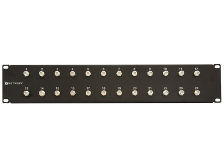 Rack-uri, Cabinete Metalice si Accesorii - Patch panel CATV 24 porturi F