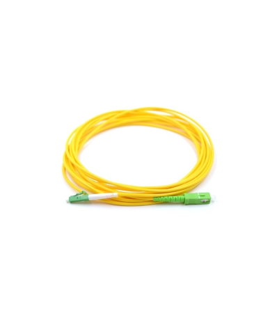 Retelistica - Patchcord Fibra Optica Datamaxx Simplex Single Mode Manta LSZH semi-tight bufer SC/APC - LC/APC 9/125 3 metri