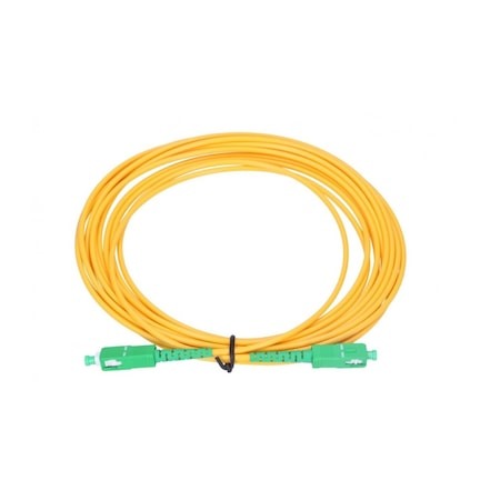 Retelistica - Patchcord Fibra Optica Datamaxx Simplex Single Mode Manta LSZH semi-tight bufer SC/APC - SC/APC 9/125 5 metri