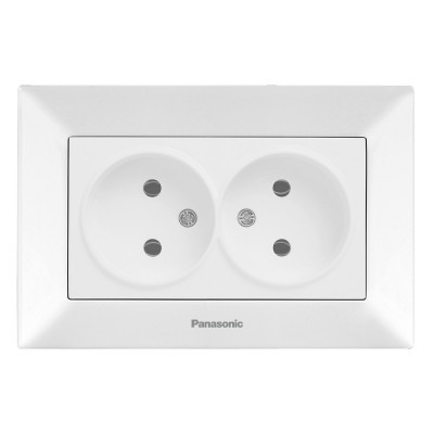 Aparataj  Electric - Priza Arkedia Panasonic Alb Dubla 16A 250V
