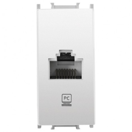 Aparataj  Electric - Priza calculator CAT5E modulara alba Viko Panasonic