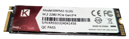 Solid State Drive SSD-uri interne - Solid State Drive SSD intern Datamaxx 512GB M.2 2280 NVME PCIE 3.0*4 2390Mb/s read/1925 Mb/s write