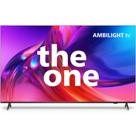 Televizoare - Televizor Philips AMBILIGHT TV LED 65PUS8818/12, 164 cm, Google TV, 4K Ultra HD, 100 Hz, Clasa F (Model 2023)