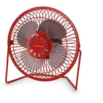 Ventilatie si Climatizare - Ventilator USB cu suport rosu