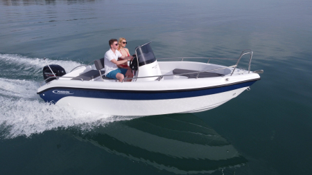 Ambarcatiuni - Barca cu motor BLU WATER 170