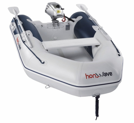 Ambarcatiuni - Honwave T24-IE3  2.40 m - Barcă pneumatică cu podina de înaltă presiune Honda