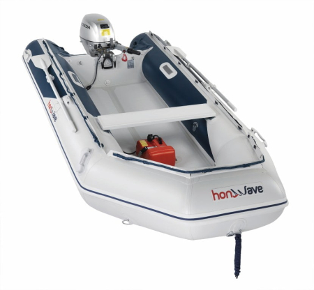 Ambarcatiuni - Honwave T38-IE3 3.76 m - Barcă Pneumatică Cu Podina De Înaltă Presiune Honda