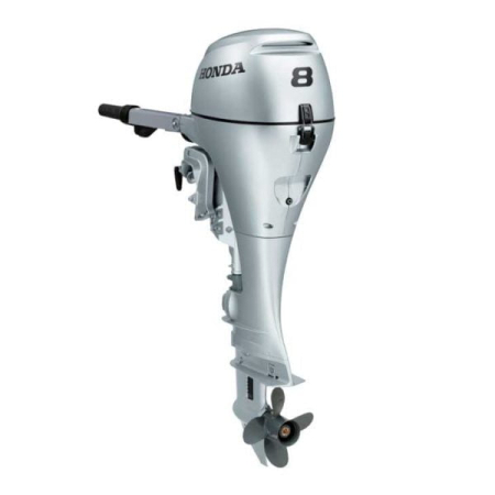 HONDA Portabile 2.3-20 CP - Motor de barcă Honda BF8 LHU, cizmă lungă, 8 CP
