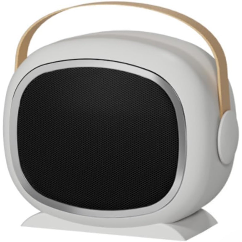 Radiatoare si Seminee electrice - Aeroterma cu Incalzire Ceramica PTC, din ABS, Oprire Automata, Protectie Supraincalzire, 700/1200W, 220V, 21 x 16 x 11 cm, Alb