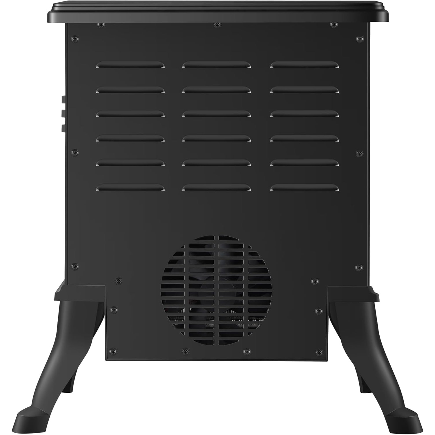 Semineu Electric, cu Efect Flacara, 1500/1200W, Incalzire PTC, 220 V, din Plastic Ignifug, 38 x 23 x 45 cm, Negru [2]