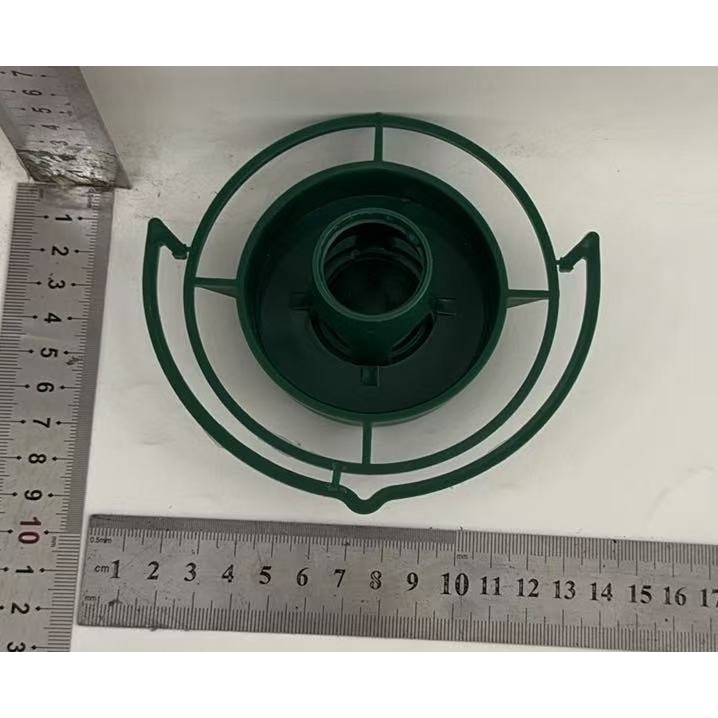 Suport Sticla pentru Hranit Pasari, din Plastic, de Gradina, Fara Sticla, 12.5 x 3.8 x 2 cm, Verde [6]