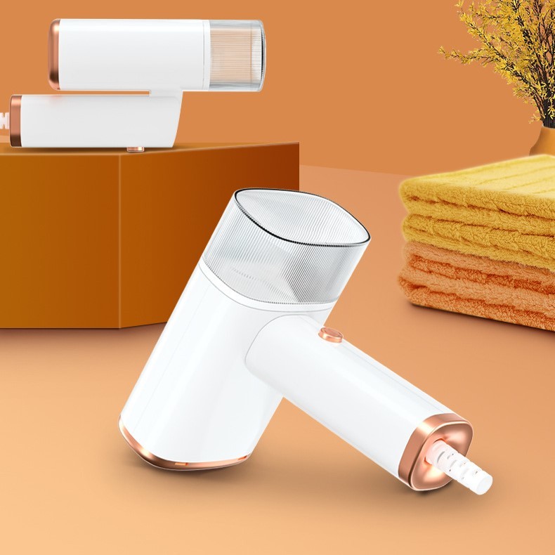 Aparat de Calcat Vertical Portabil cu Abur, Putere 1000W, Rezervor de 100 ml, Priza, Functie Anti Calcar si Auto Curatare, Pliabil, 15x17x7.5 cm, Alb [14]