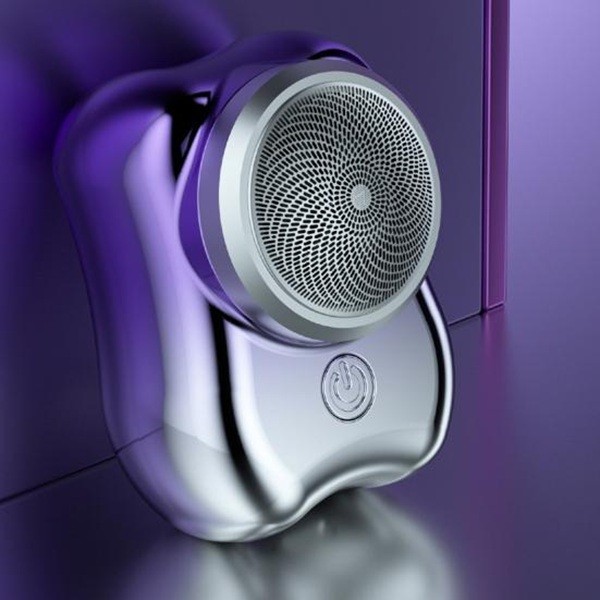 Aparat de Ras Electric, Portabil, Incarcare USB Type-C, Autonomie &amp;gt;60 min, 6.5 x 4.5 x 4 cm, 5V, 3.7W, Mov [5]