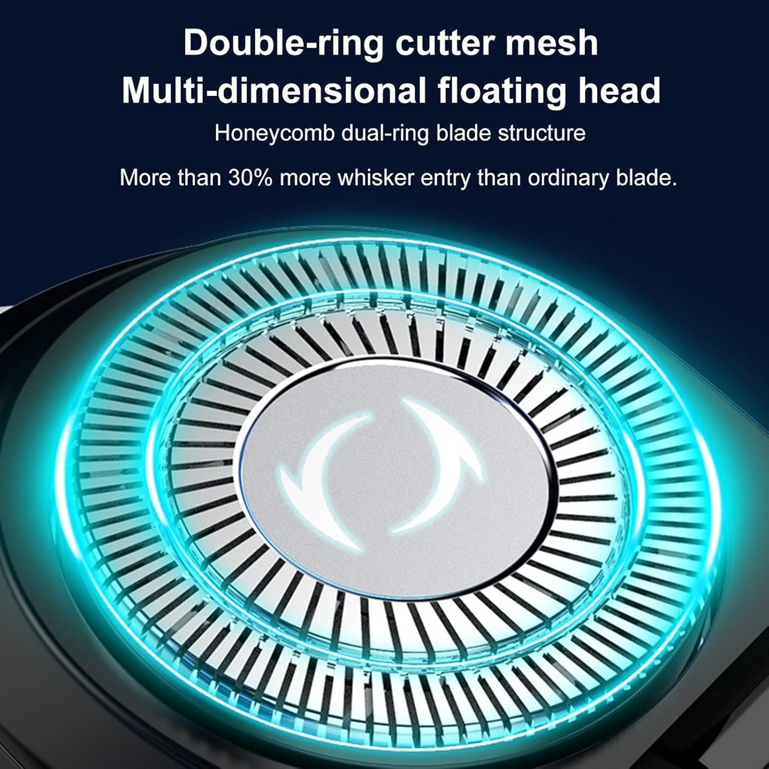 Aparat de Ras Portabil, 8W, Autonomie 60 min, Incarcare Cablu Type C Inclus, Periuta de Curatare, Husa, Reincarcabil, 7.3x7.5x3.3 cm, Gri [4]