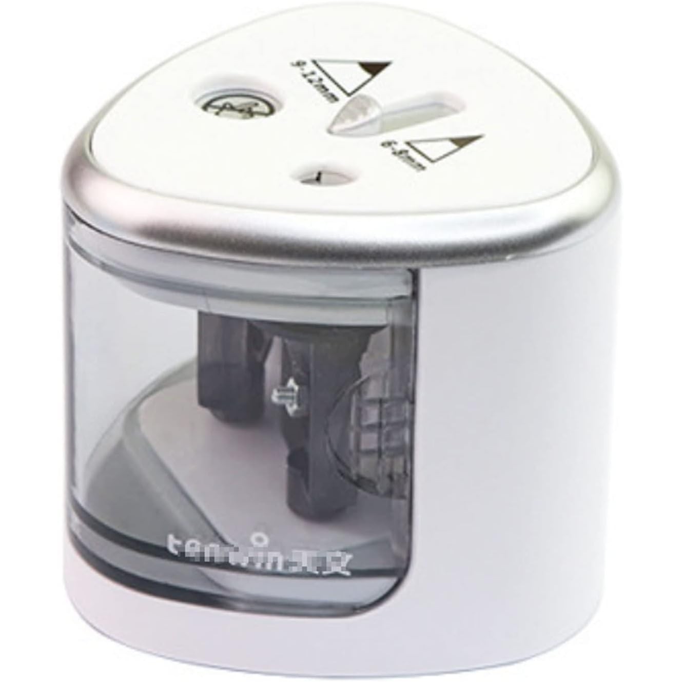 Ascutitoare Electrica cu 2 Gauri, Gri, Baterii 4 x AA (neincluse), 7.5 x 7.5 x 7.5 cm, Gri [6]