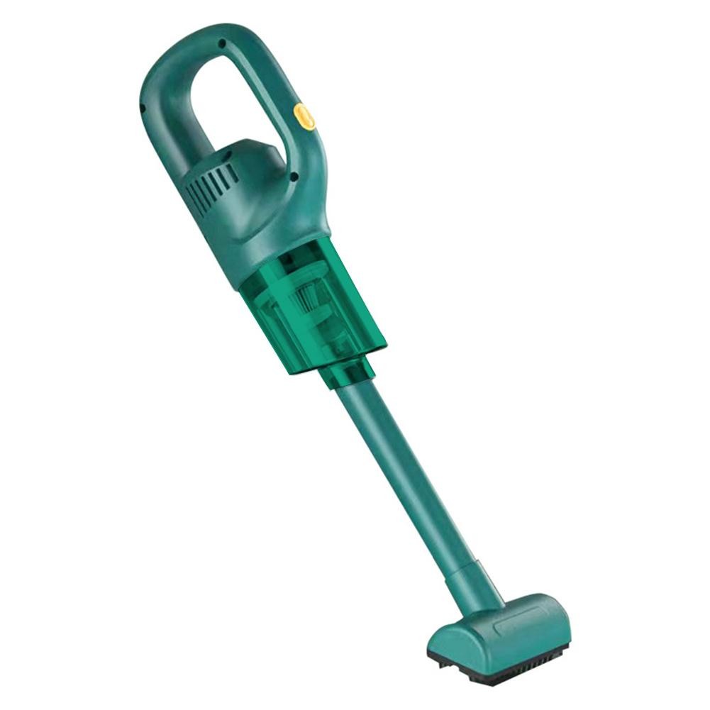 Accesorii Auto - Aspirator Portabil fara Fir, Incarcare USB, Pentru Casa si Masina, Autonomie 45 min, Verde