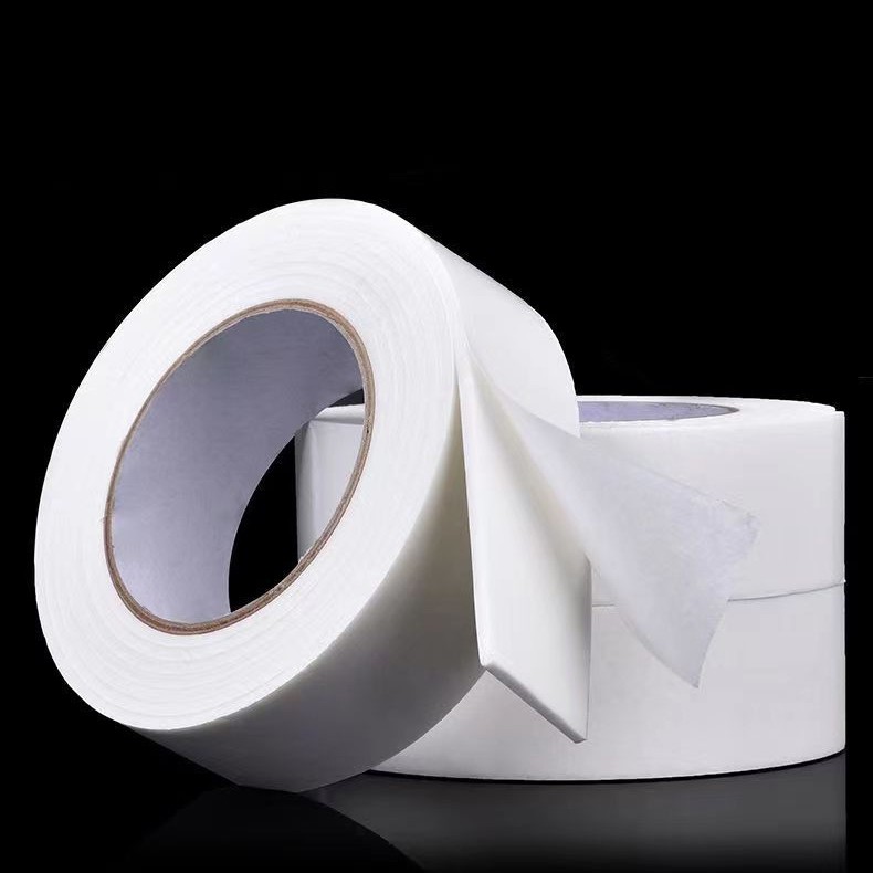 Banda Dubla Adeziva, Banda Adeziva cu Burete, pentru Cadouri si Ambalaje, 3 m, Latime 2.5 cm, Alb [2]