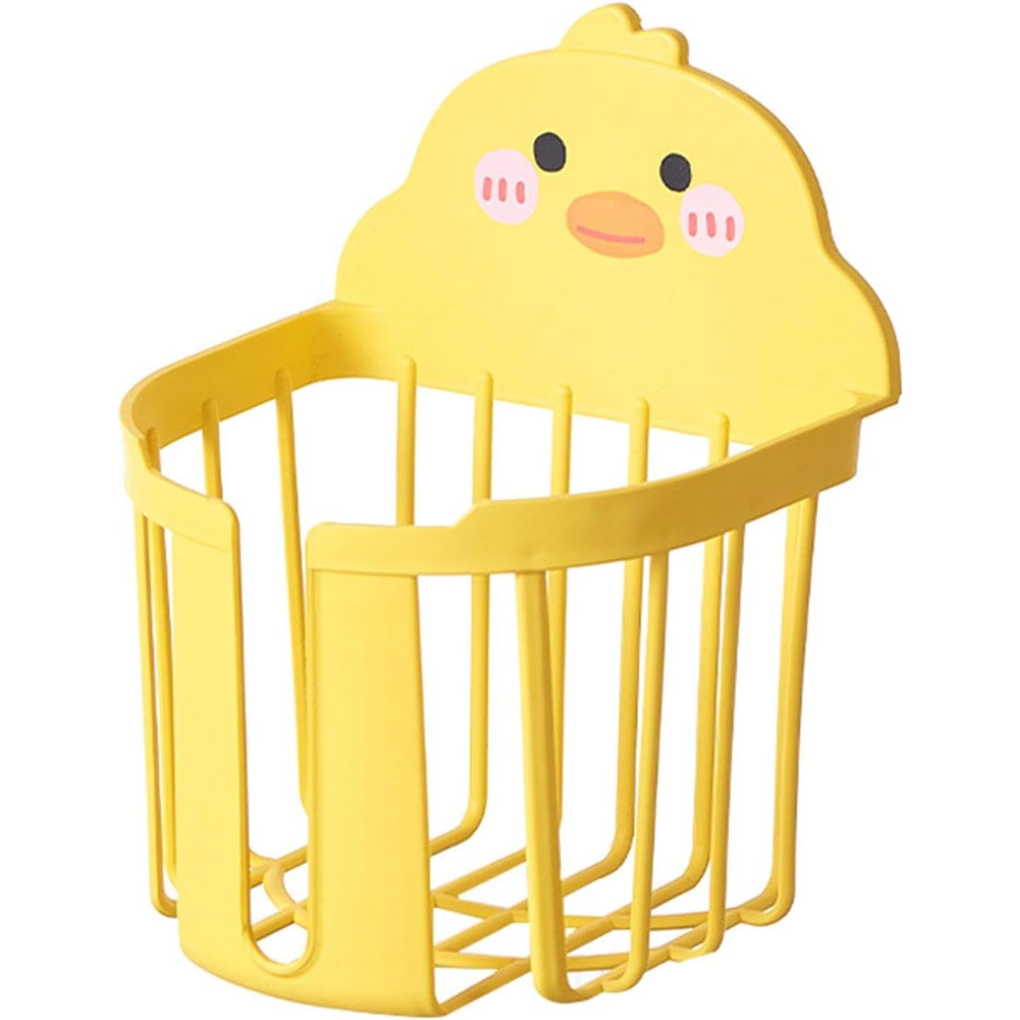 Cutii depozitare - Cutie de Depozitare, din Plastic, Montare pe Perete, Model Ratusca, 17.5x13.5x12 cm, Galben