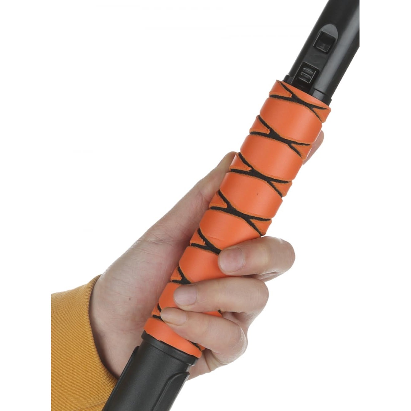 Perie de Zapada cu Racleta pentru Masina, Multifunctionala, Rotativa, Demontabila, cu Maner Antiderapant, Telescopica, Aluminiu, Plastic, Fragmentarea Ghetii de pe Parbriz, Solutia pentru Iarna, pentru Dezghetare, Portocalie [2]