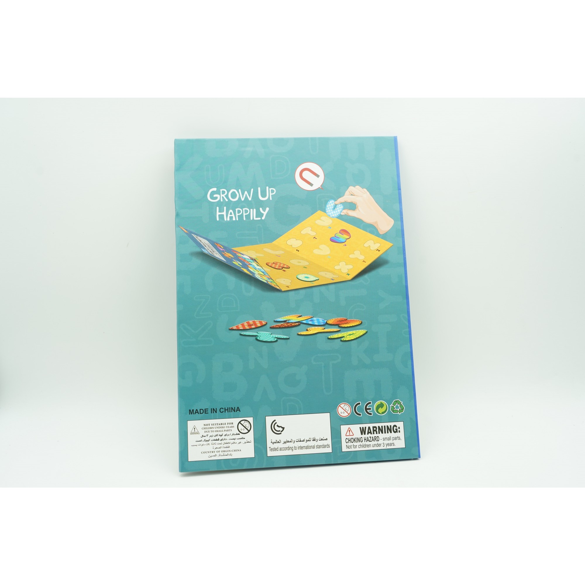 Joc educativ magnetic tip carte, Fancy Magnetic Chartlet, 26 de piese, +3 ani, multicolor [5]