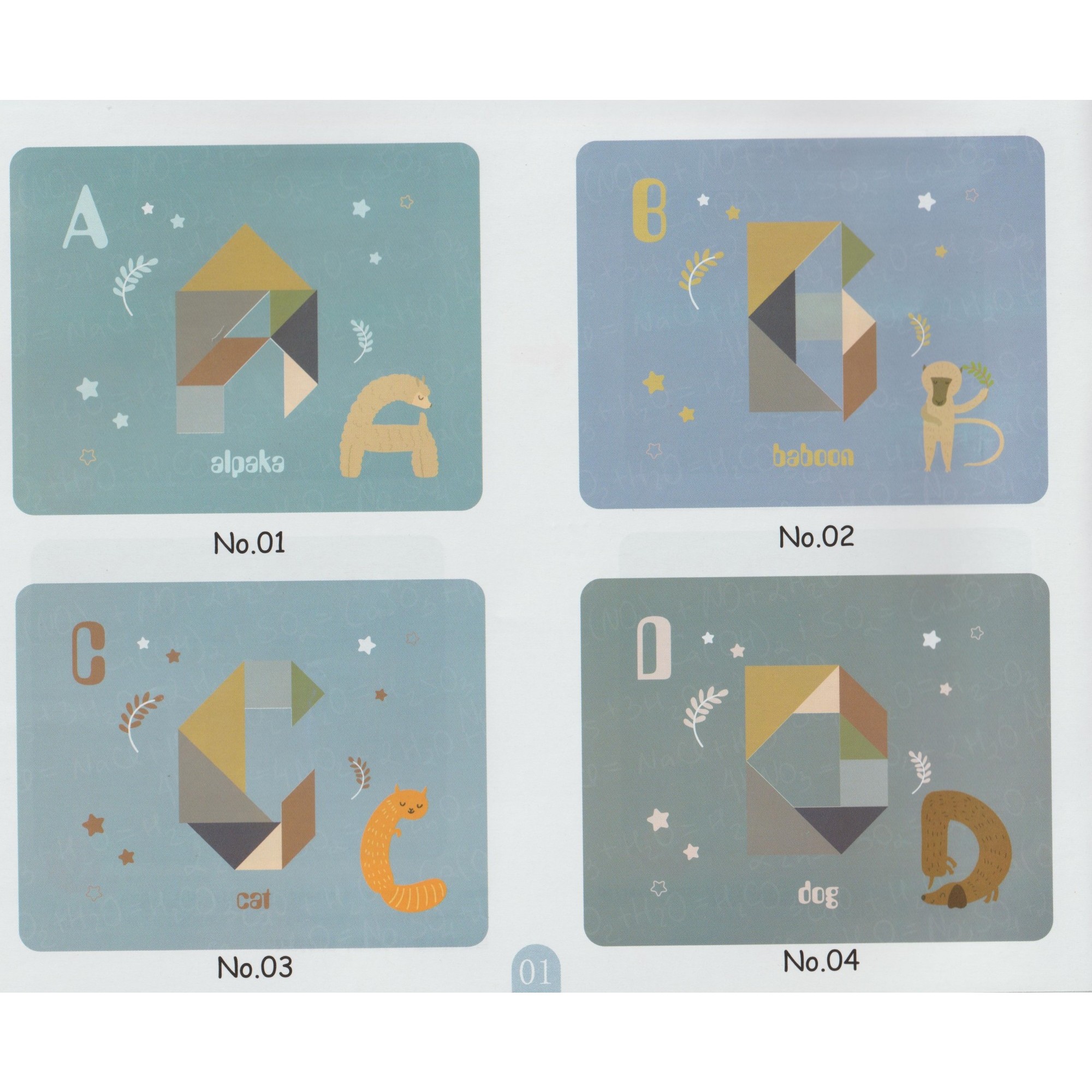 Joc Magnetic Tangram, tabla si forme diverse magnetice, 34 de piese, pentru copii, +3 ani, multicolor [14]