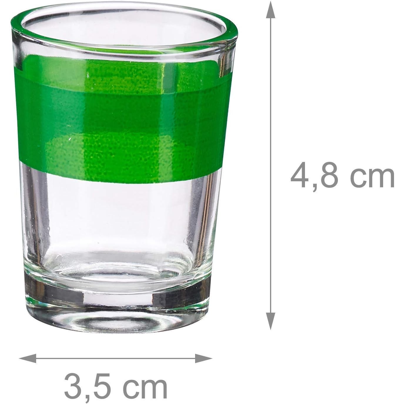 Joc Mini Loterie Bingo, cu Pahare de Shot din Sticla, 20 x 20 x 19 cm, 48 Bile, Negru [2]