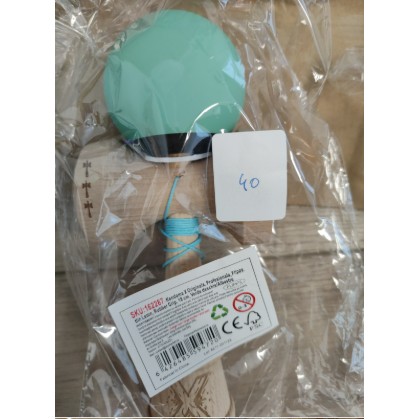 Kendama Rubber Grip V3 Cupe Mari - Kendama X Originala, Profesionala, Big Cups V3, Rubber Grip, model Turcoaz/albastru inchis