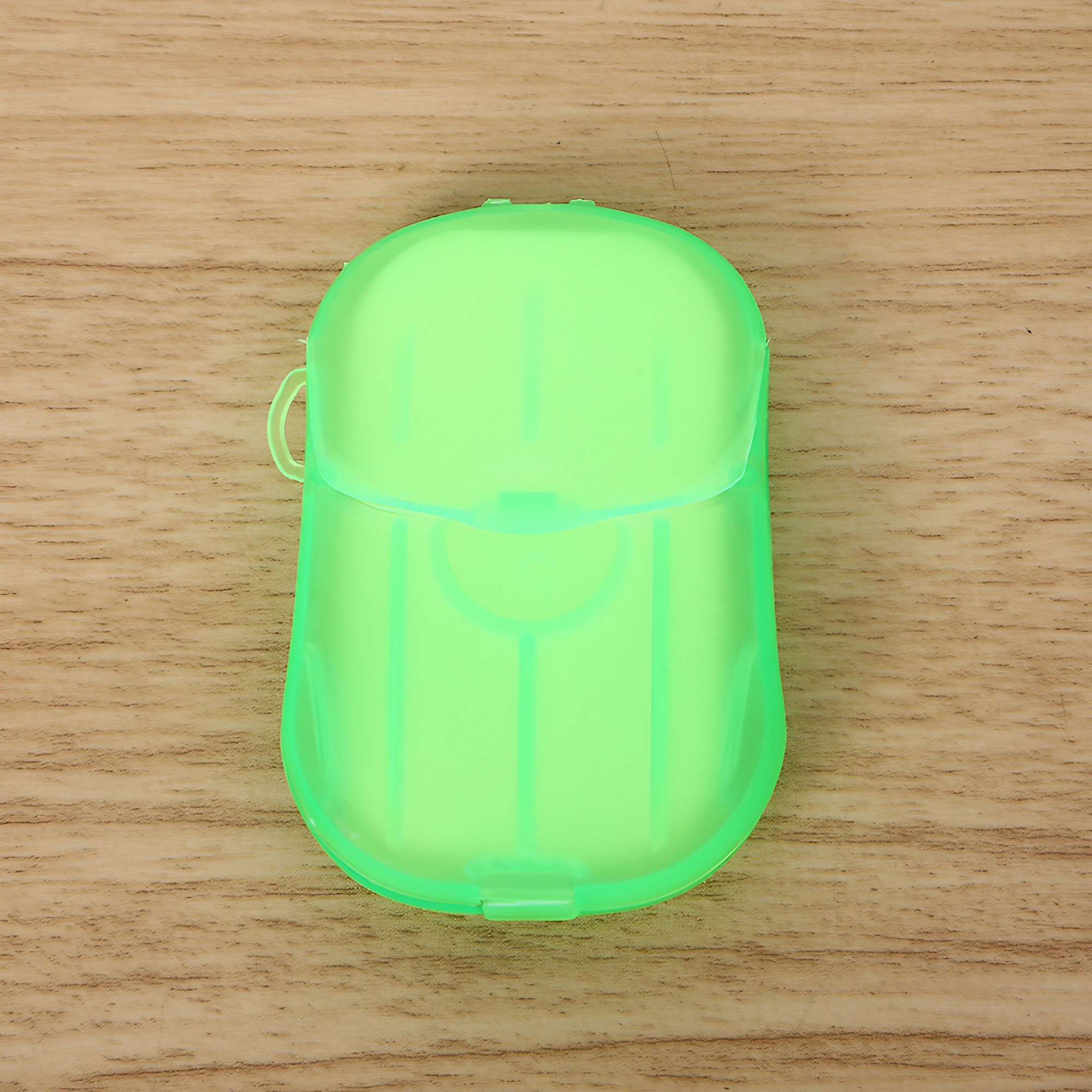 Mini Cutie de Sapun din Hartie, de Unica Folosinta, Portabila, Potrivit pentru Calatorii, 20 buc, Verde [1]