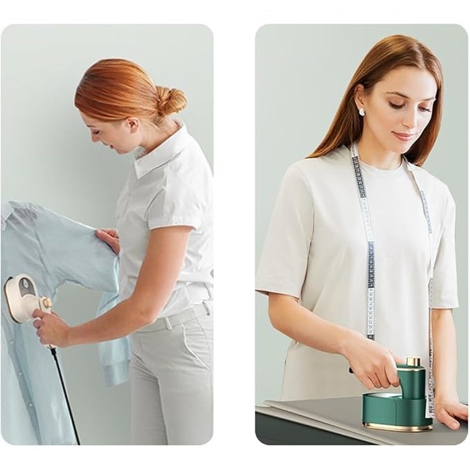 Mini Fier de Calcat, Pliabil si Portabil, Calcare Verticala/Orizonala, cu Abur, 50 ml, 40W, 10.5 x 12 cm, Alb [5]