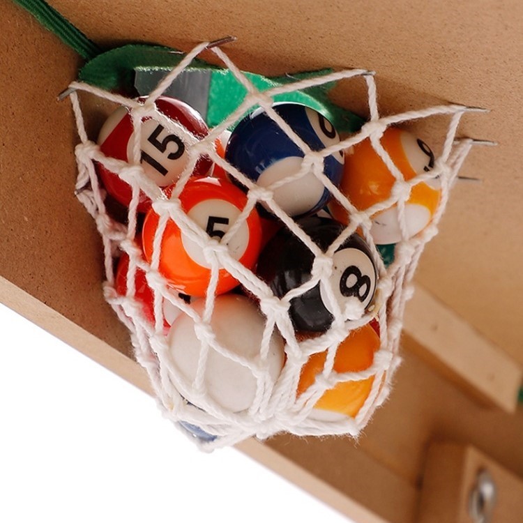 Mini Masa de Biliard pentru Copii, Durabil, Usor de Transportat, 2 Tacuri, 16 Bile, 69x37x60 cm [3]