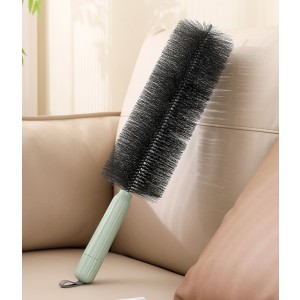 Perie Multifunctionala 2in1, de Curatare a Prafului, 38 x 11 cm, Perie si Burete, Verde [3]