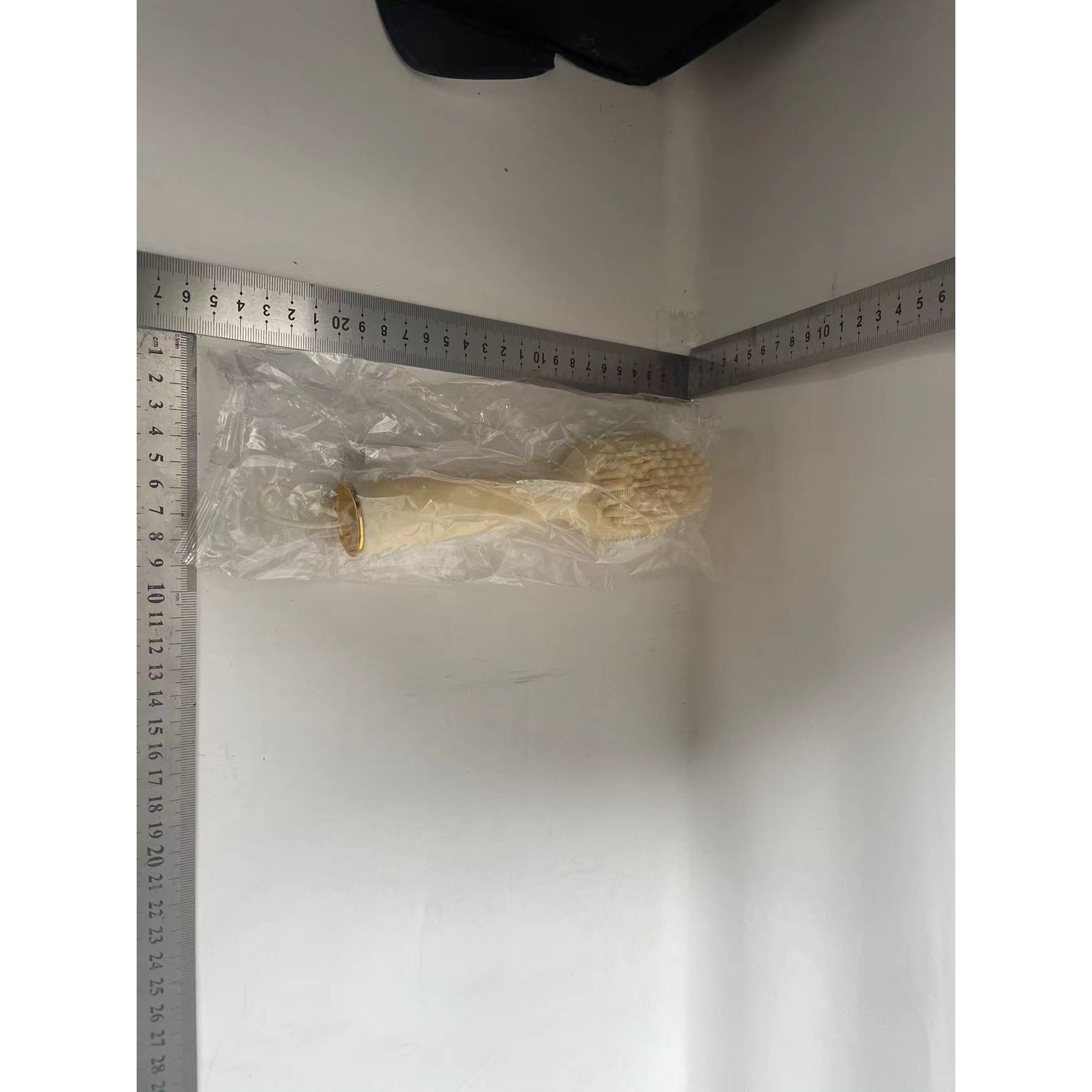 Perie pentru Curatare Incaltaminte cu Recipient pentru Detergent, Perie Multifunctionala pentru Incaltaminte si Lenjerie, cu Peri Moi, Fara Deteriorare, 22x6x4 cm, Galben [4]