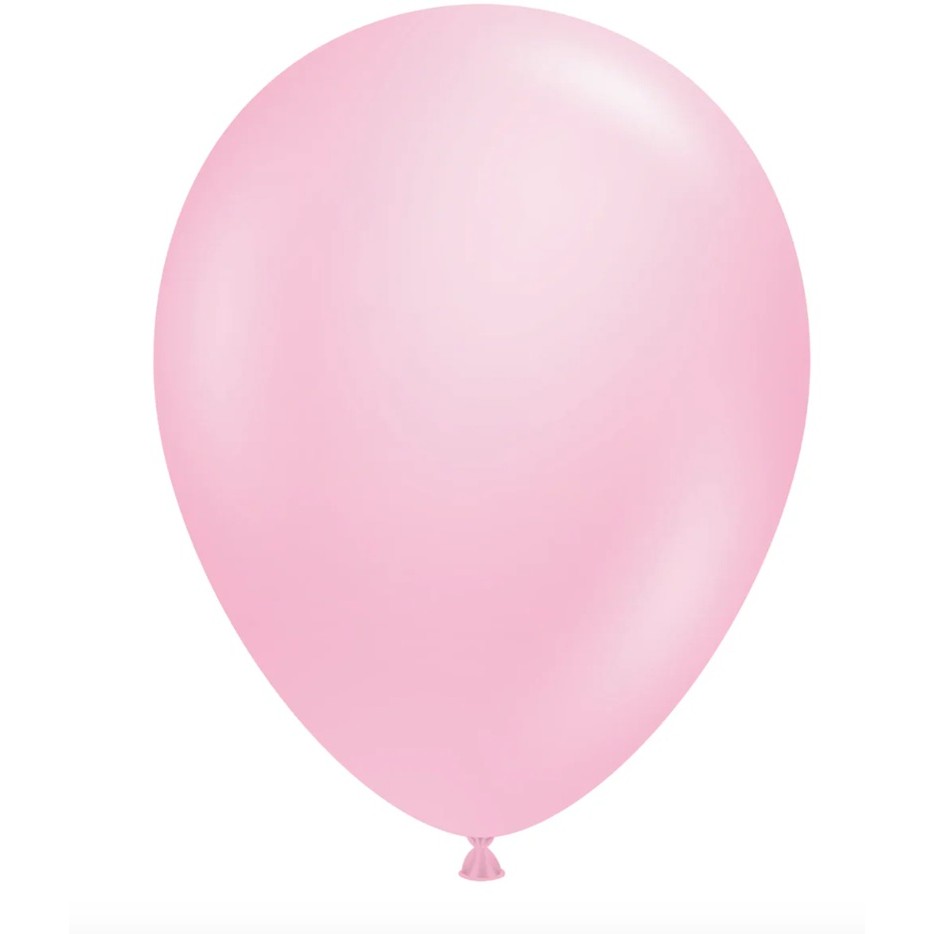 Baloane Latex - Set 12 Baloane, din Latex Standard, 13 cm, Roz Deschis