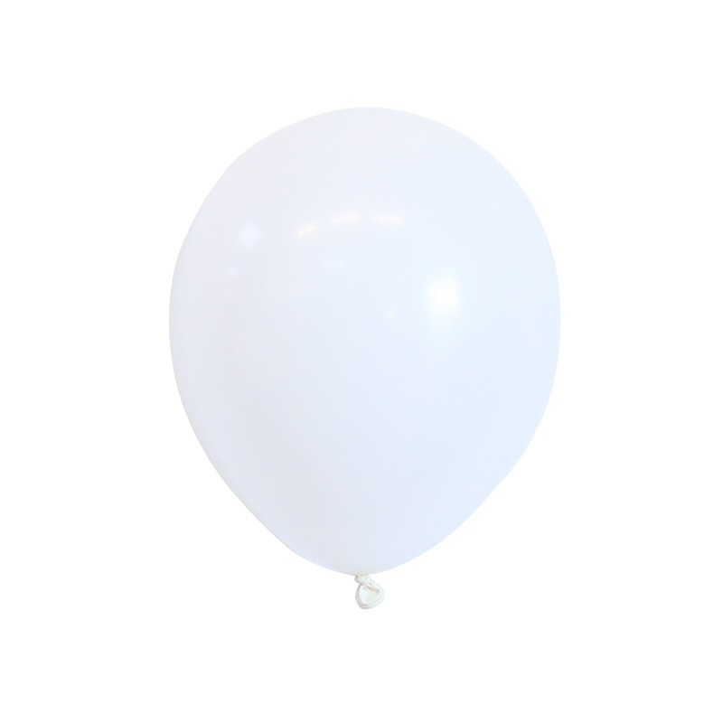 Set 12 Baloane, din Latex Standard, 25 cm, Alb [4]