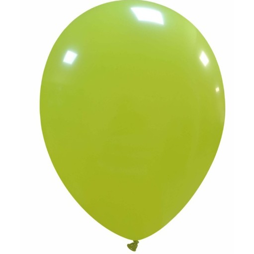 Baloane Latex - Set 12 Baloane, din Latex Standard, 30 cm, Verde Lime