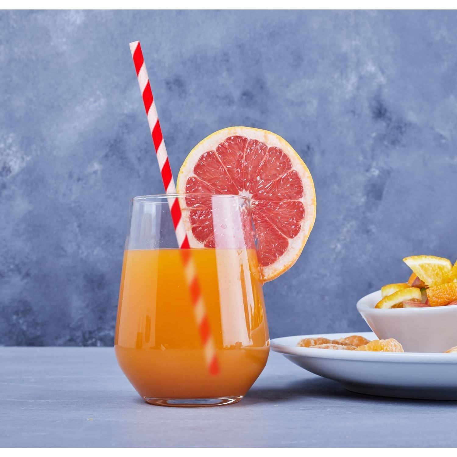 Set 16 Paie, pentru Masa de Craciun, din Hartie, 19.7 cm,Alb-Rosu [4]