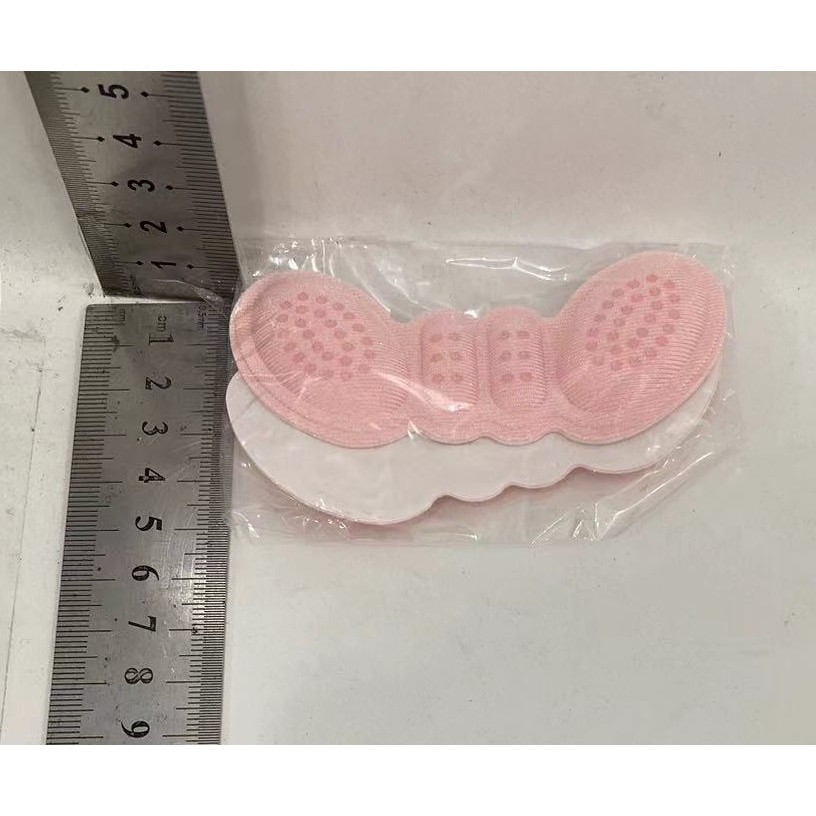 Set 2 Branturi cu Pernute pentru Calcai, Suport Interior pentru Incaltaminte, Marime Universala, Aderent pe Piele, Roz [1]