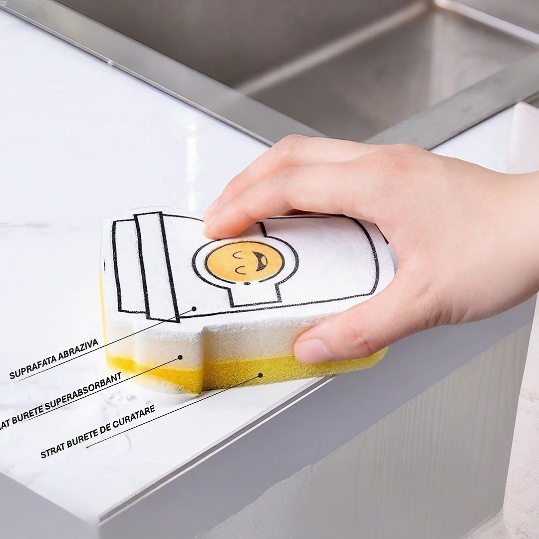 Set 4 bureti de vase cu tematica Funny Model 2 [2]