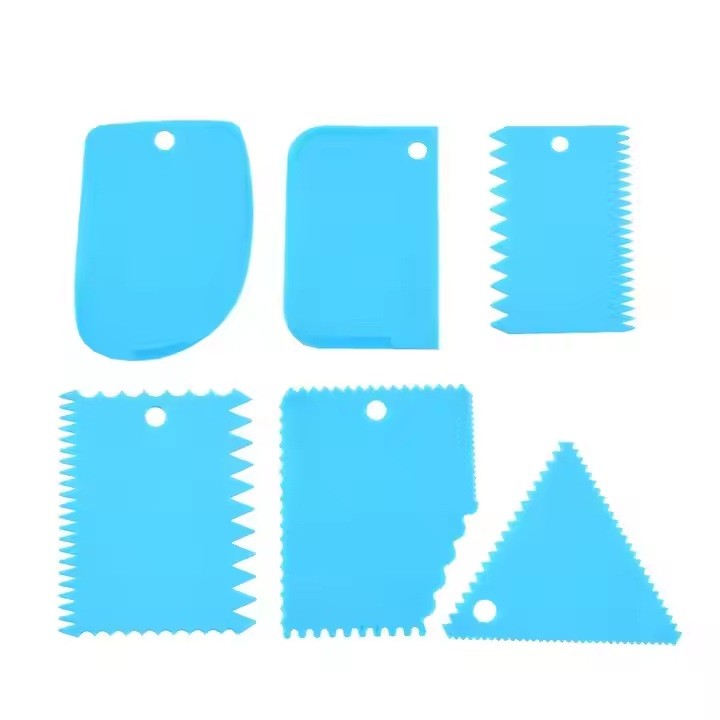 Set 55 Piese Ustensile pentru Ornare Prajituri, din Plastic si Otel Inoxidabil, Multicolor [6]