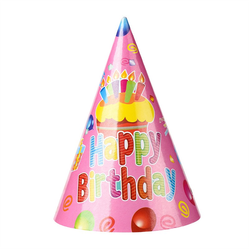 Set 6 Coifuri Happy Birthday, Modele Diverse, pentru Petrecere, Tematica Aniversare, Multicolor [3]