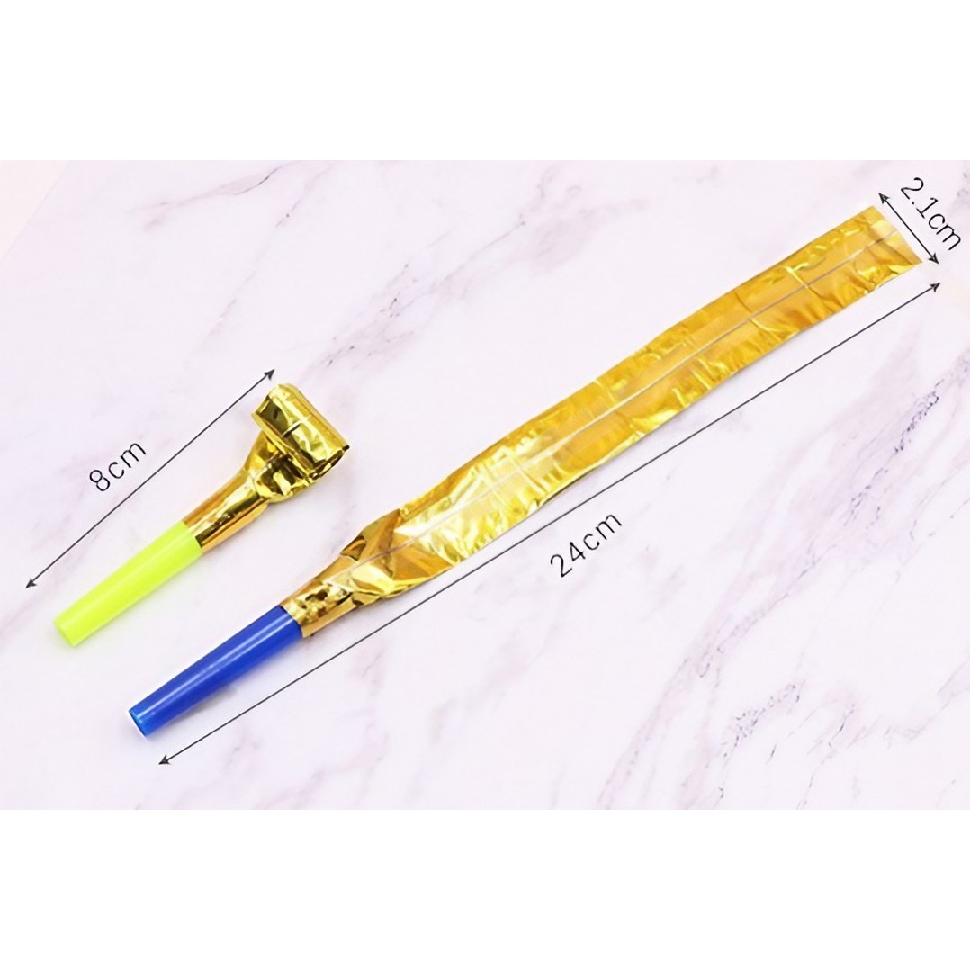 Set 6 Suflatori, pentru Petrecere, Tematica Aniversare, 8 cm, Multicolore [1]