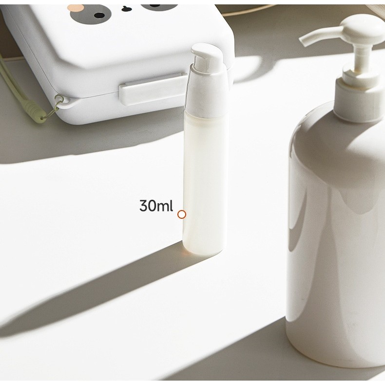 Set 7 Piese de Spalat/Uscat Biberoane, Portabil, Peri de Silicon, pentru Tetine, Suzete, Biberoane, Paie, Cutie Inclusa, 16.8 x 12 x 5 cm, Model Porcusor, Roz [2]