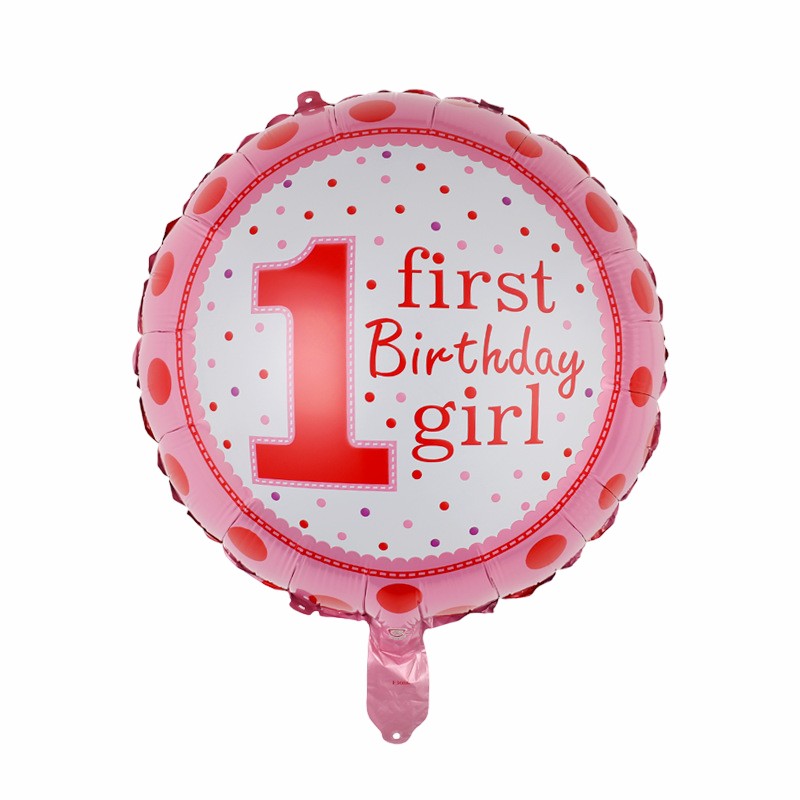 Set 8 Baloane din Folie Metalizat? si din Latex, Figurine Cifra 1 Printesa 91cm, Stea 45 cm si Cerc 55 cm, Baloane Latex 30 cm, Tema Prima Aniversare, Ambalaj Individual, Pai Inclus, Umflare cu Aer sau Heliu, Roz [3]