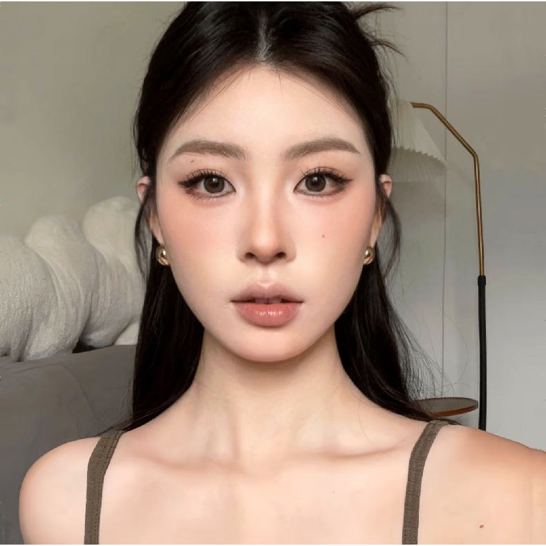 Kit de Aplicare Tus, pentru Incepatori, Accesoriu Machiaj, 4 Produse, Tus Impermeabil, Negru, Cutie Mint [4]