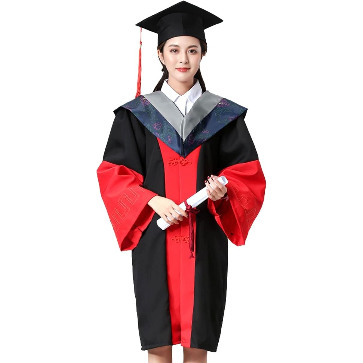 Toca Absolvire, Neagra cu Snur Rosu, Universala [5]