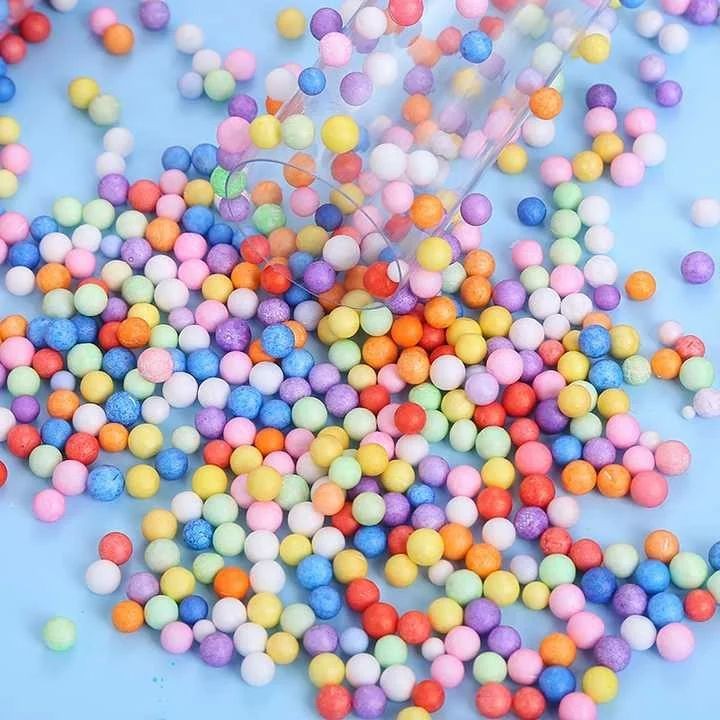 Tun de Confetti, 30 cm. Model Bilute, Confetti din Polistiren, Ambalaj de Plastic, Multicolor [1]