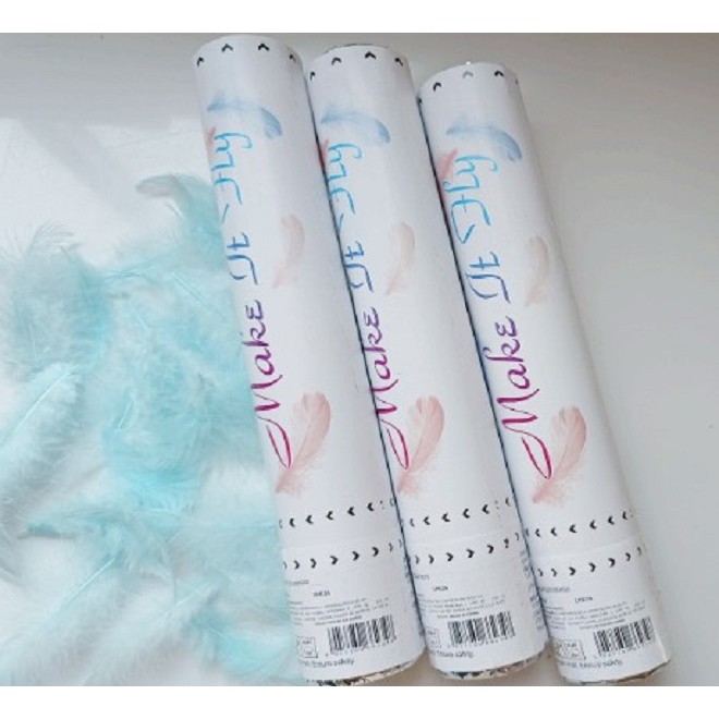 Tub de Confetti, Model Pene, 27 cm, Make It Fly, Bleu [1]