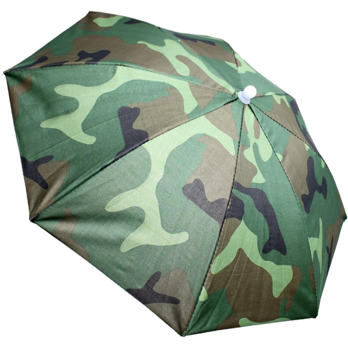 Umbrela de Cap, Diametru 69 cm, Snur Reglabil de Cap, Protectie UV/Ploaie, Camuflaj [3]