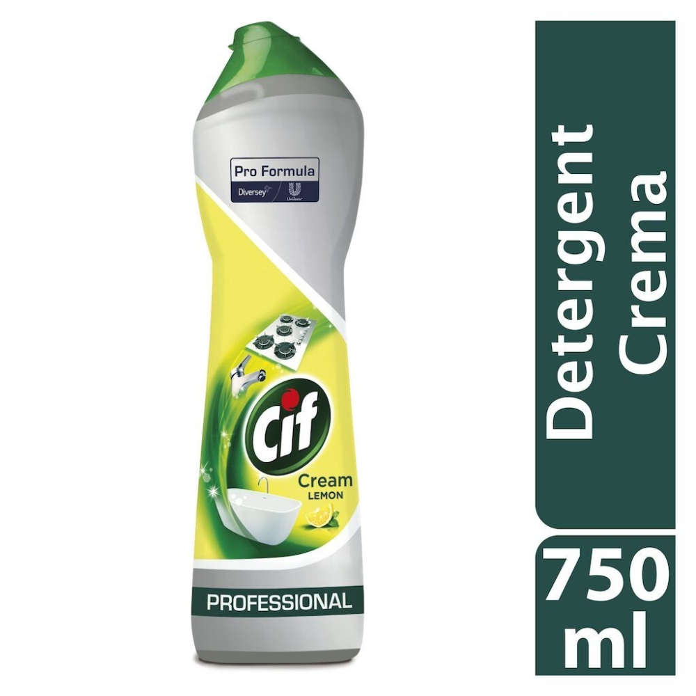 CIF Professional Cream Lemon - Crema de Curatare Non-Abraziva cu Lamaie 0.75 L [3]
